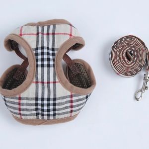 Burberry dog harness and leash